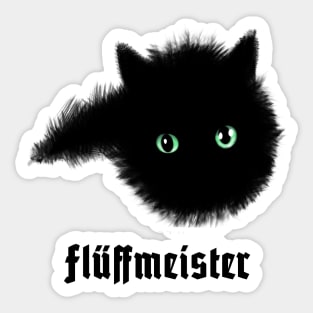 The Fluff Bomb Sticker